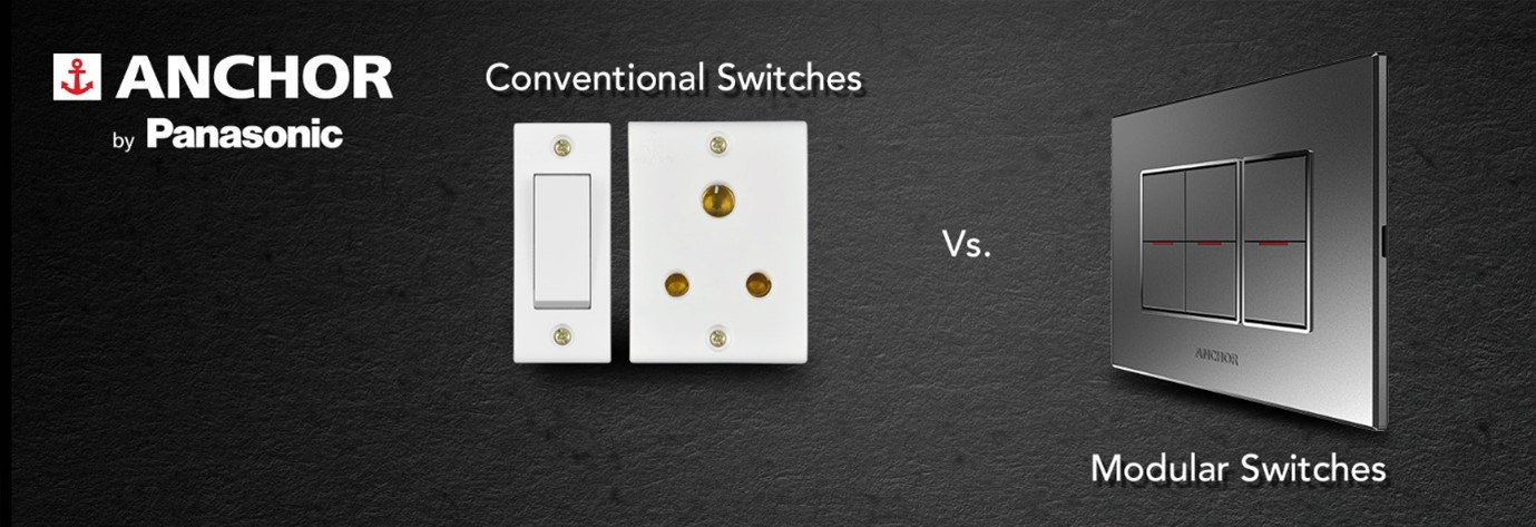 Conventional Switches vs. Modular Switches | Anchor By Panasonic