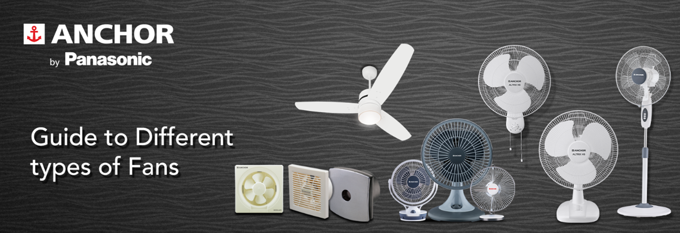 Different Types Of Fans | Anchor By Panasonic