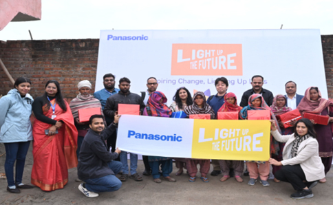 Panasonics lights up