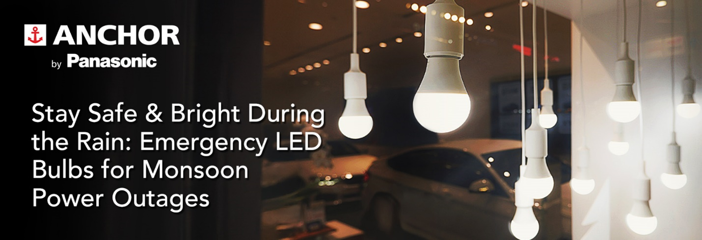 Stay Safe & Bright During the Rain : Emergency LED Bulbs for Monsoon Power Outages