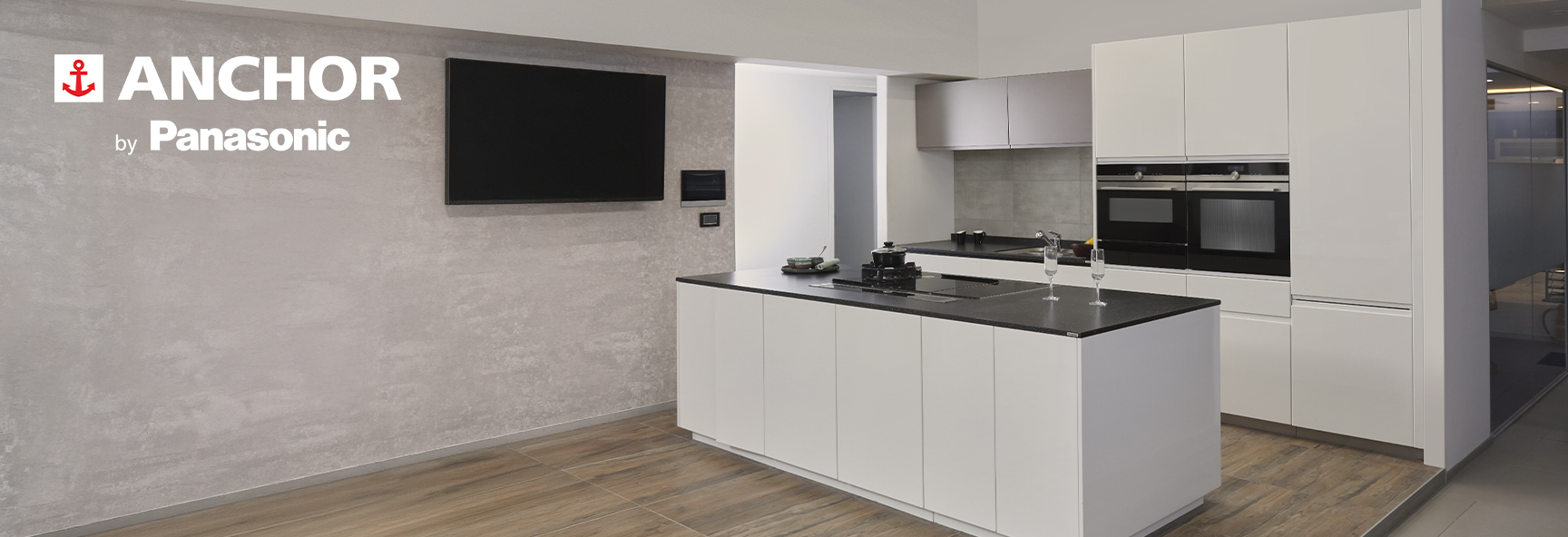 i-Shaped Modular Kitchen