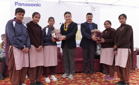 Panasonic lights up Jhajjar with 400 solar lanterns under its ‘Light Up the Future’ initiative