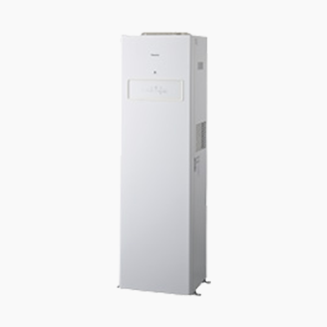 Floor-mounted heat exchanger unit