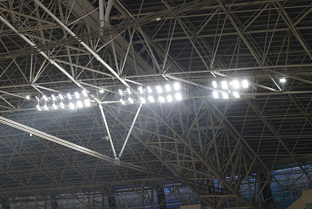Advanced LED floodlights meet international broadcast standards while minimising glare for athletes.